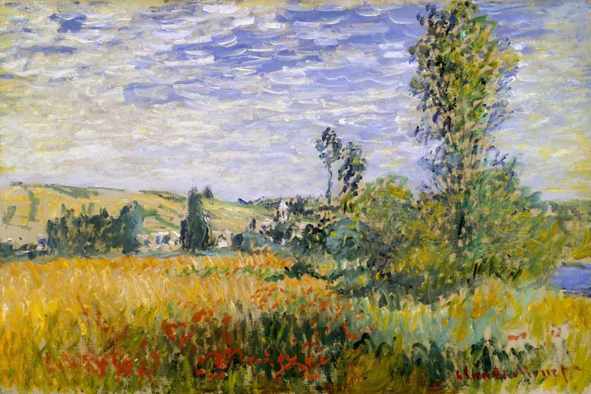 Monet Impressionist Landscape