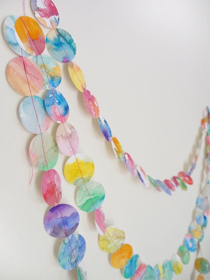 colourful bunting