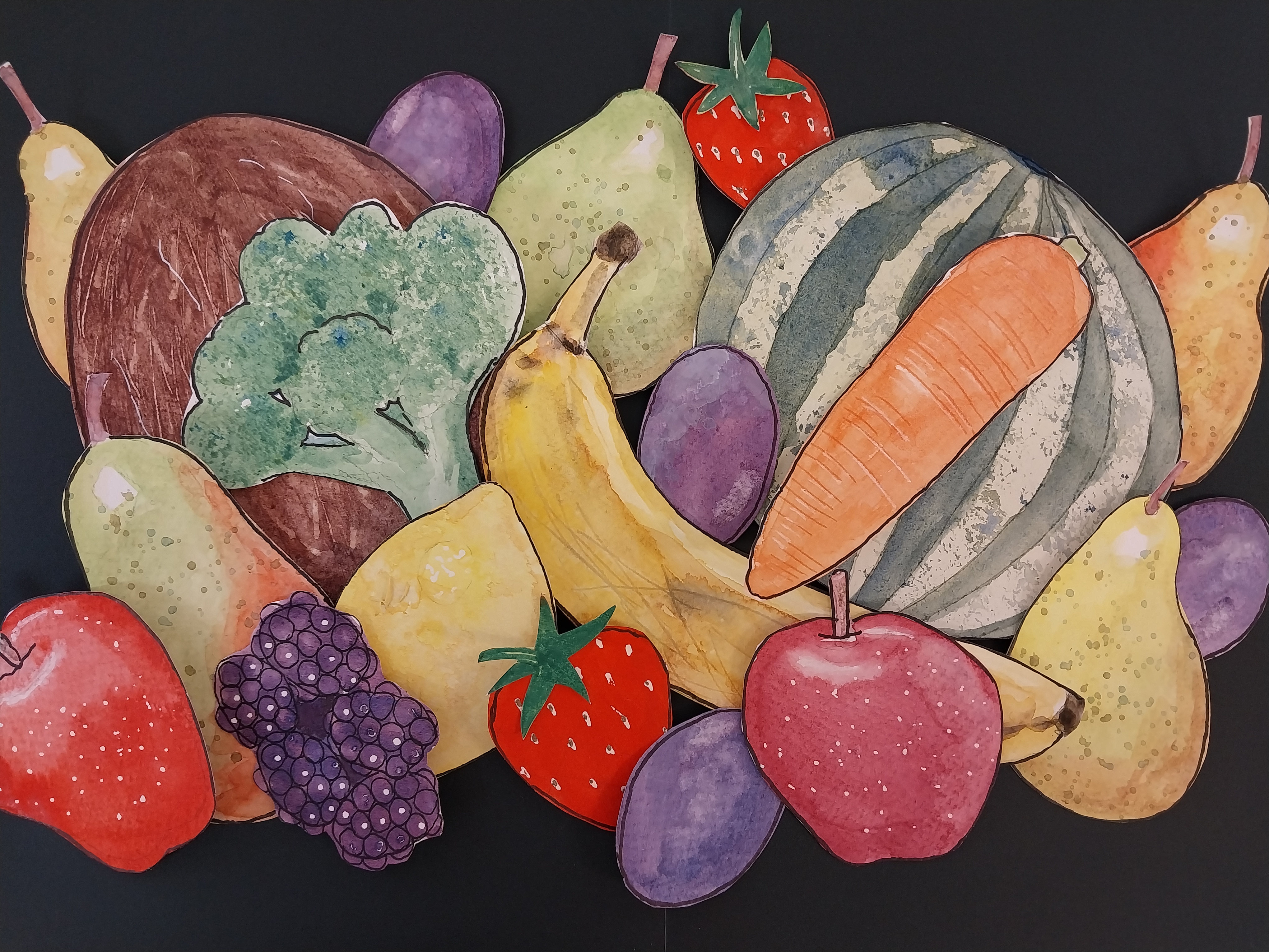 colourful fruit