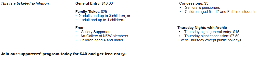 pricing