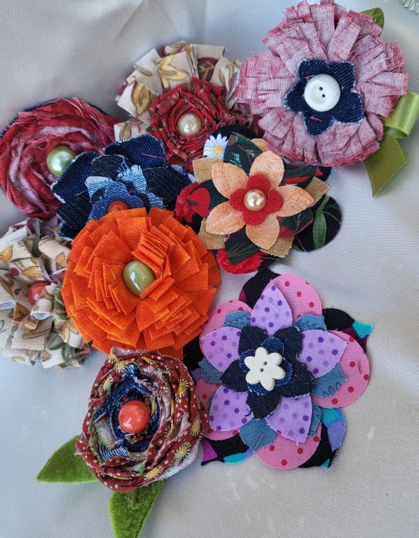 Fabric Flowers