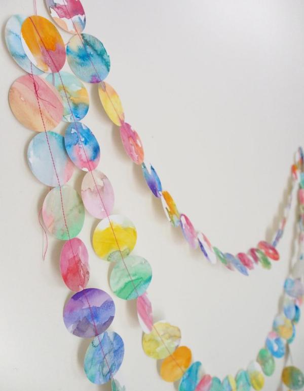 colourful bunting