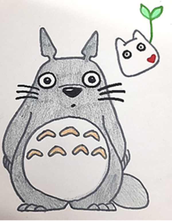 Cute animal drawing