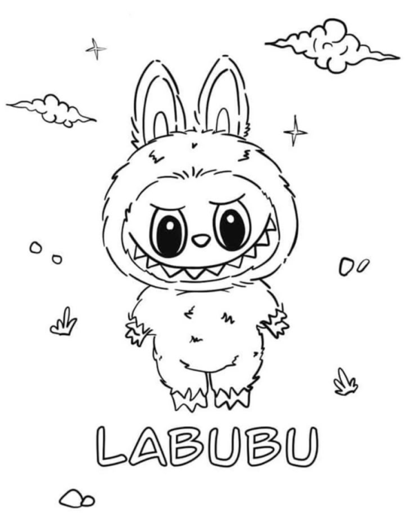 Labubu drawing