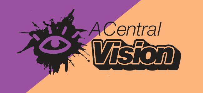 The logo for A Central Vision